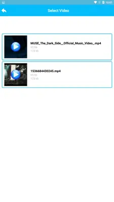 Video to Mp3 Pro android App screenshot 1
